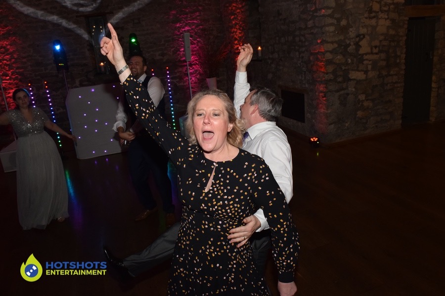The best time ever at a wedding