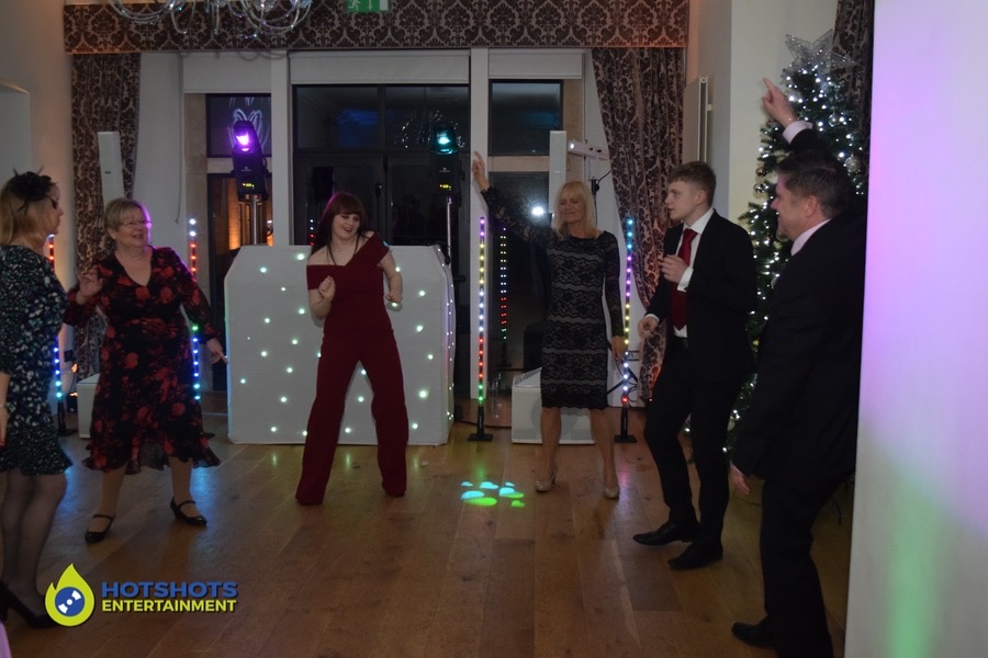 Throwning some shapes on the dance floor