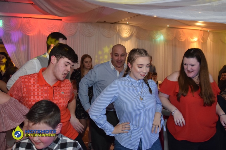 Party dance moves at a wedding