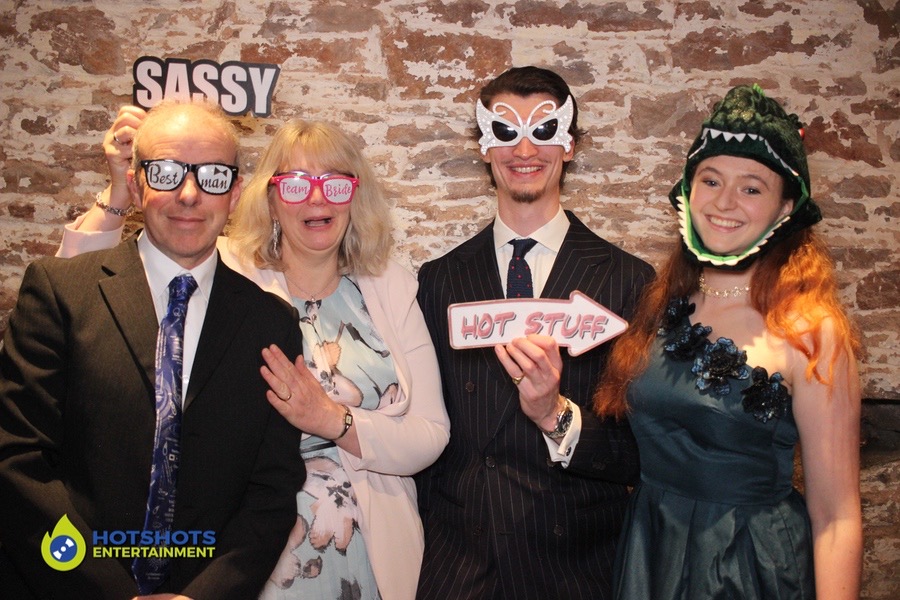 Hot stuff in the photo booth