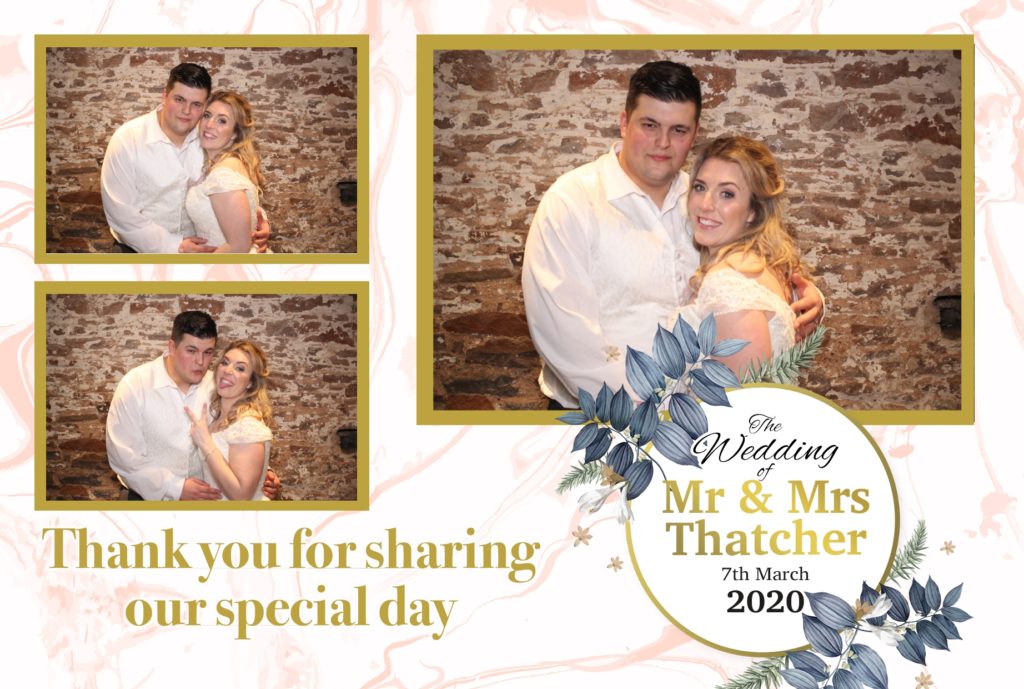 Template design for the Happy couple, they look so cute.